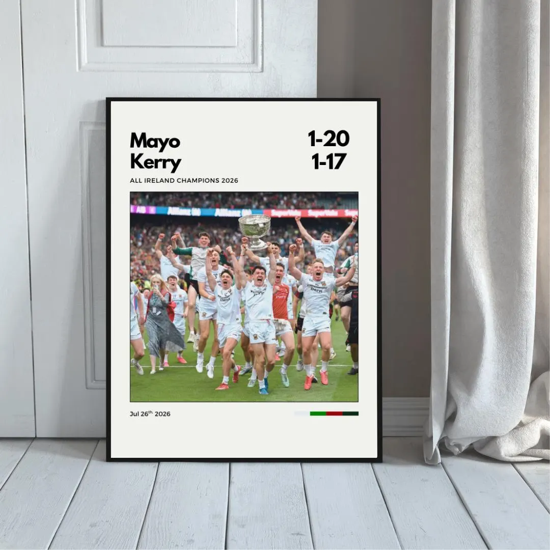Mayo All Ireland Champions 2026 Poster | Gaelic Football Wall Art thumbnail 5