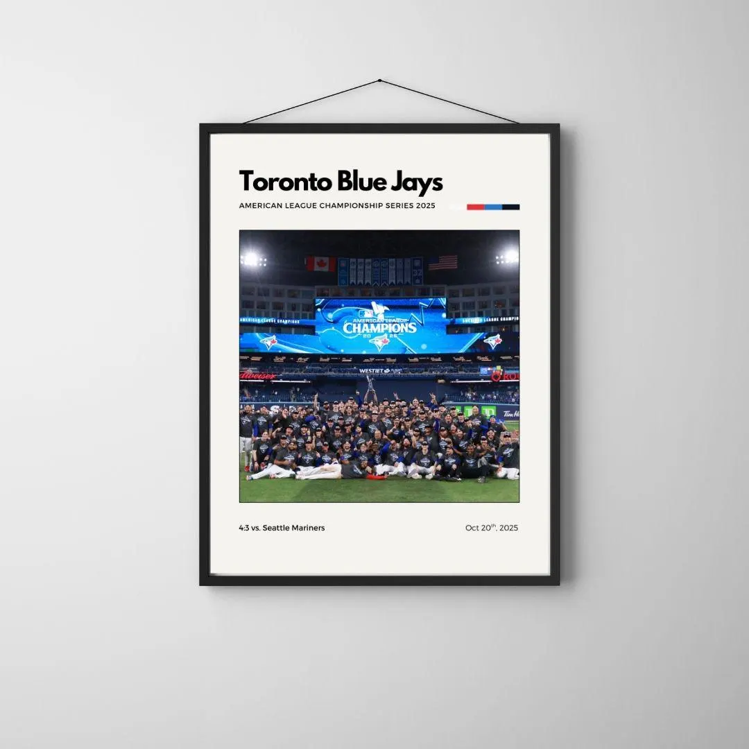 Toronto Blue Jays ALCS Champions 2025 Poster thumbnail 3