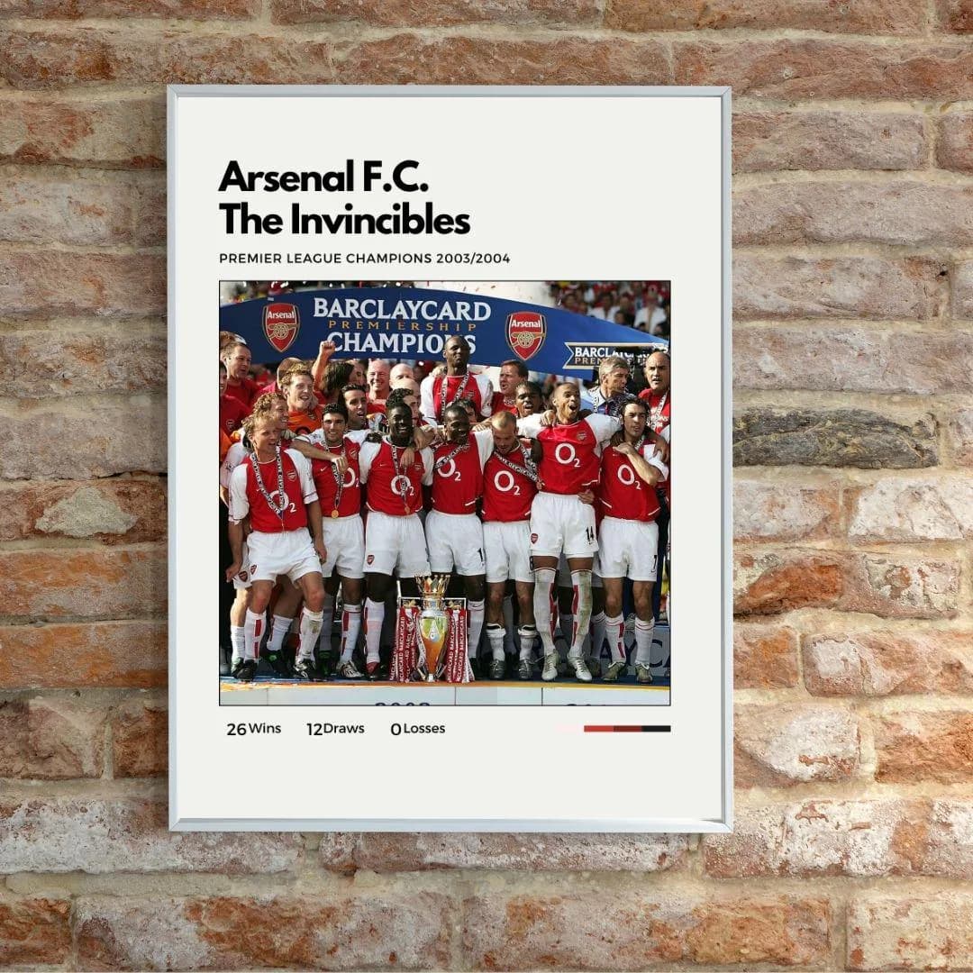 Arsenal The Invincibles Poster  thumbnail 2