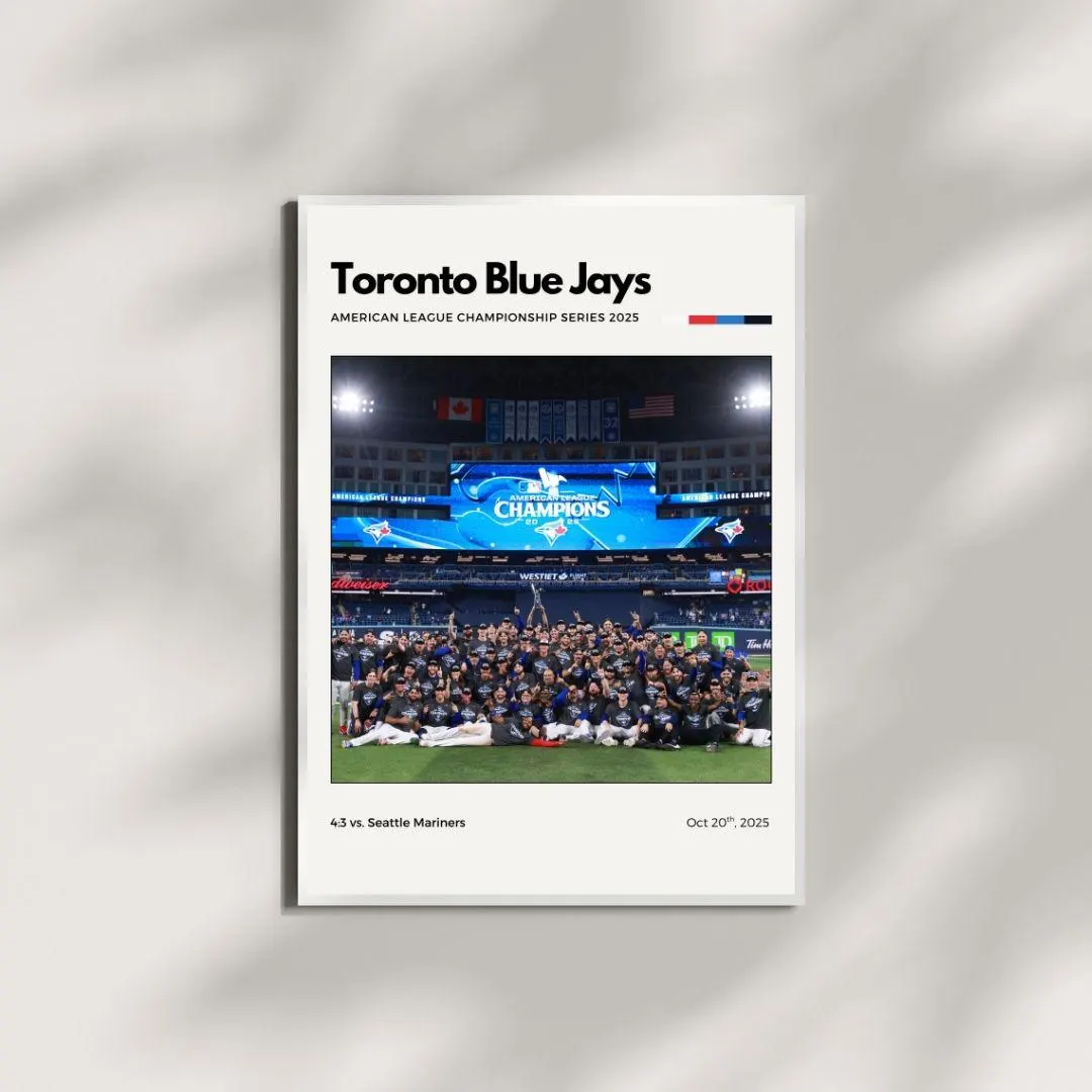 Toronto Blue Jays ALCS Champions 2025 Poster thumbnail 4