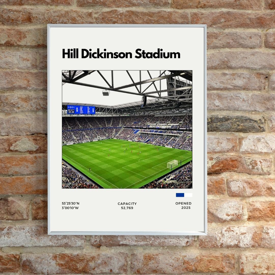 Hill Dickinson Stadium Poster | Everton Football Club Stadium Print thumbnail 2
