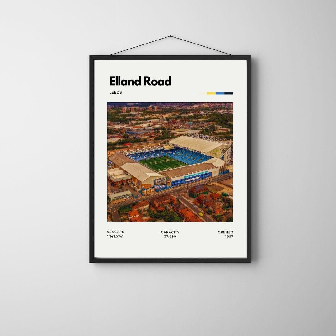 Elland Road Poster | Leeds United Football Club Stadium Print thumbnail 3