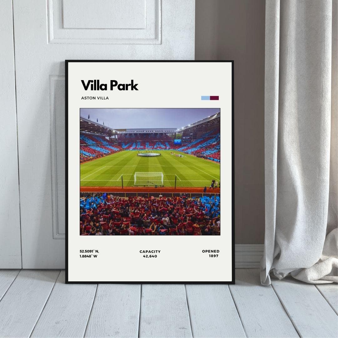 Villa Park Poster | Aston Villa Stadium Print thumbnail 4