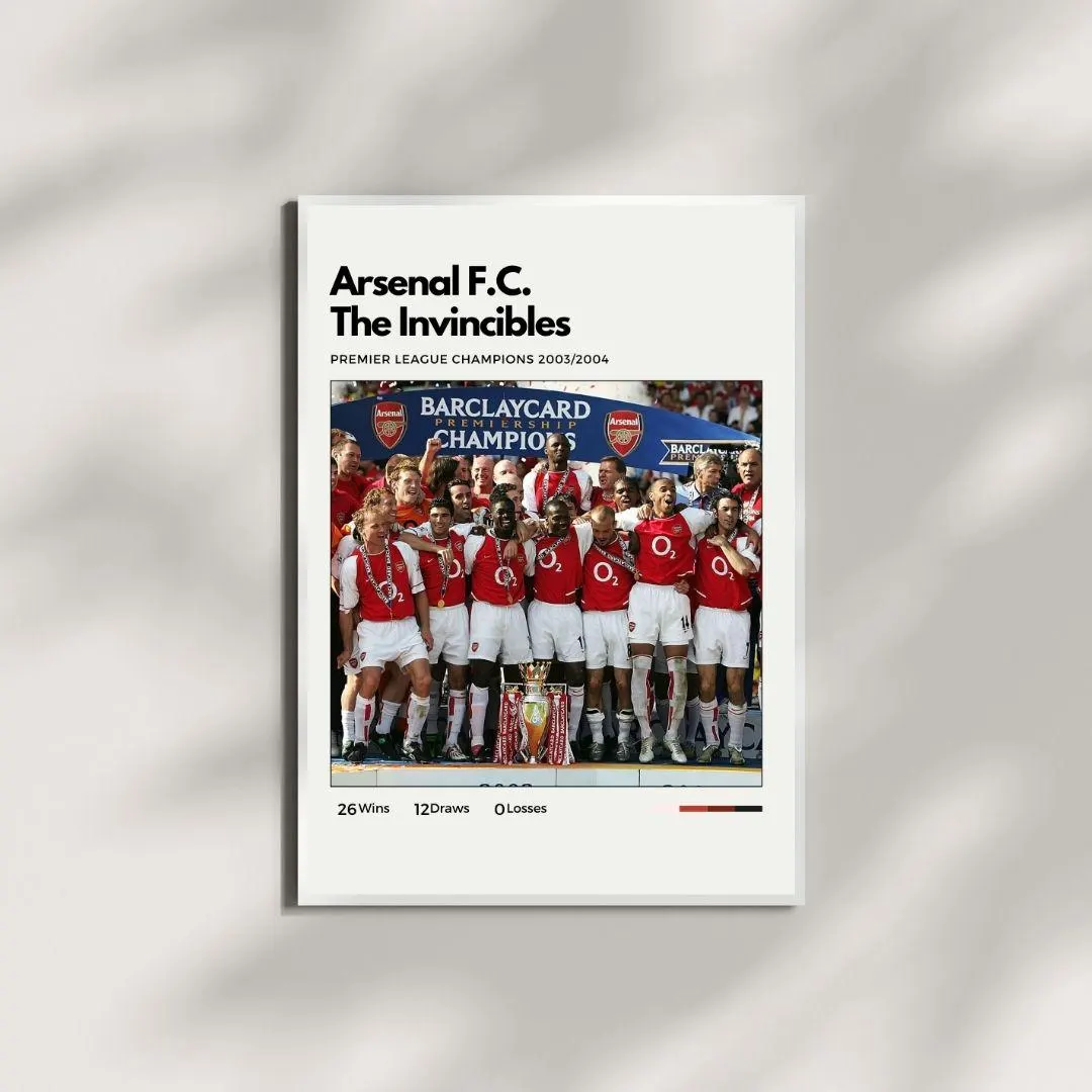 Arsenal The Invincibles Poster  thumbnail 3