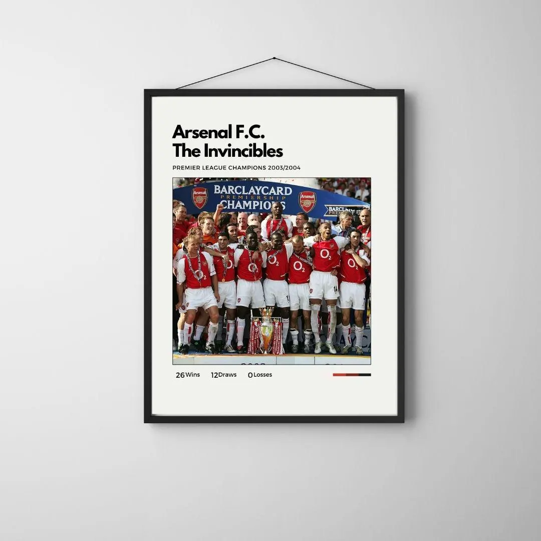 Arsenal The Invincibles Poster  thumbnail 4