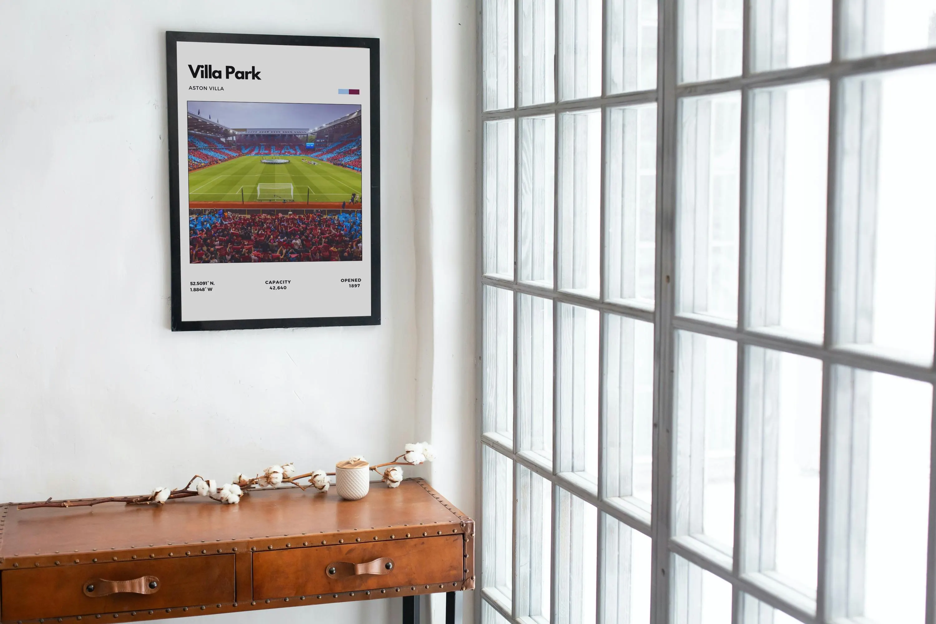 Villa Park Poster | Aston Villa Stadium Print thumbnail 3