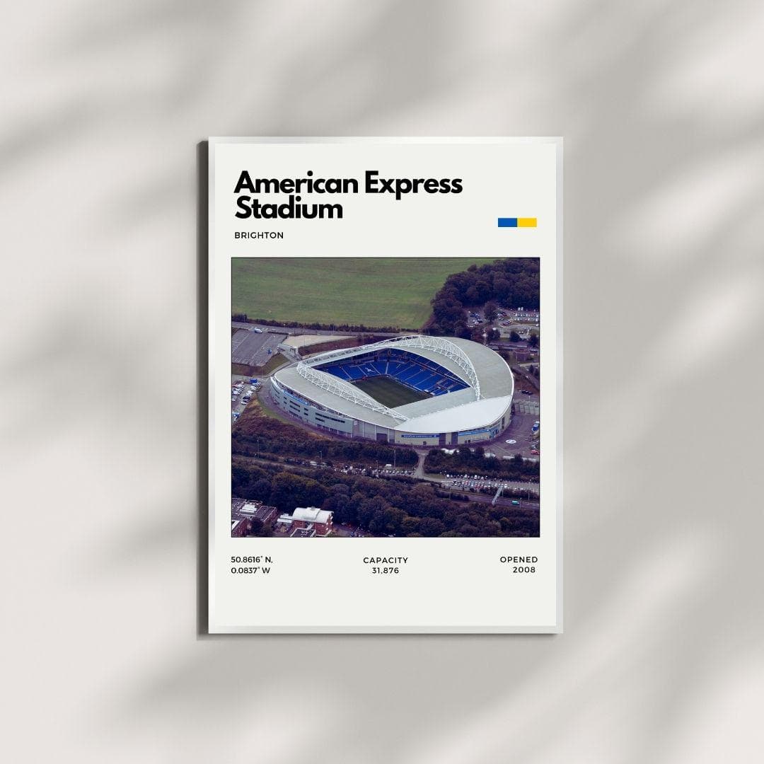 American Express Stadium Poster | Brighton Football Club Stadium Print thumbnail 4