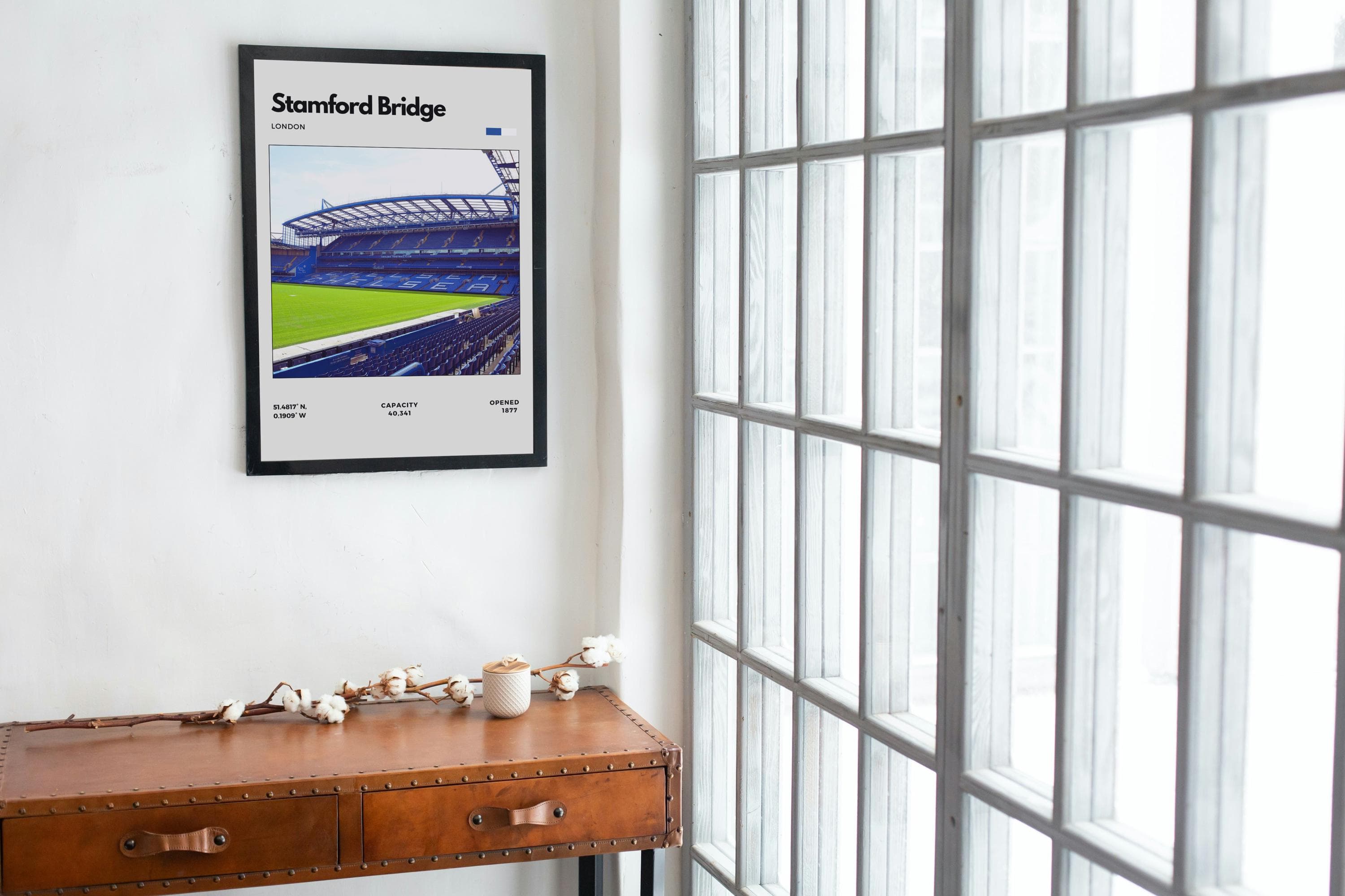 Stamford Bridge Poster | Chelsea Football Club Stadium Print thumbnail 3