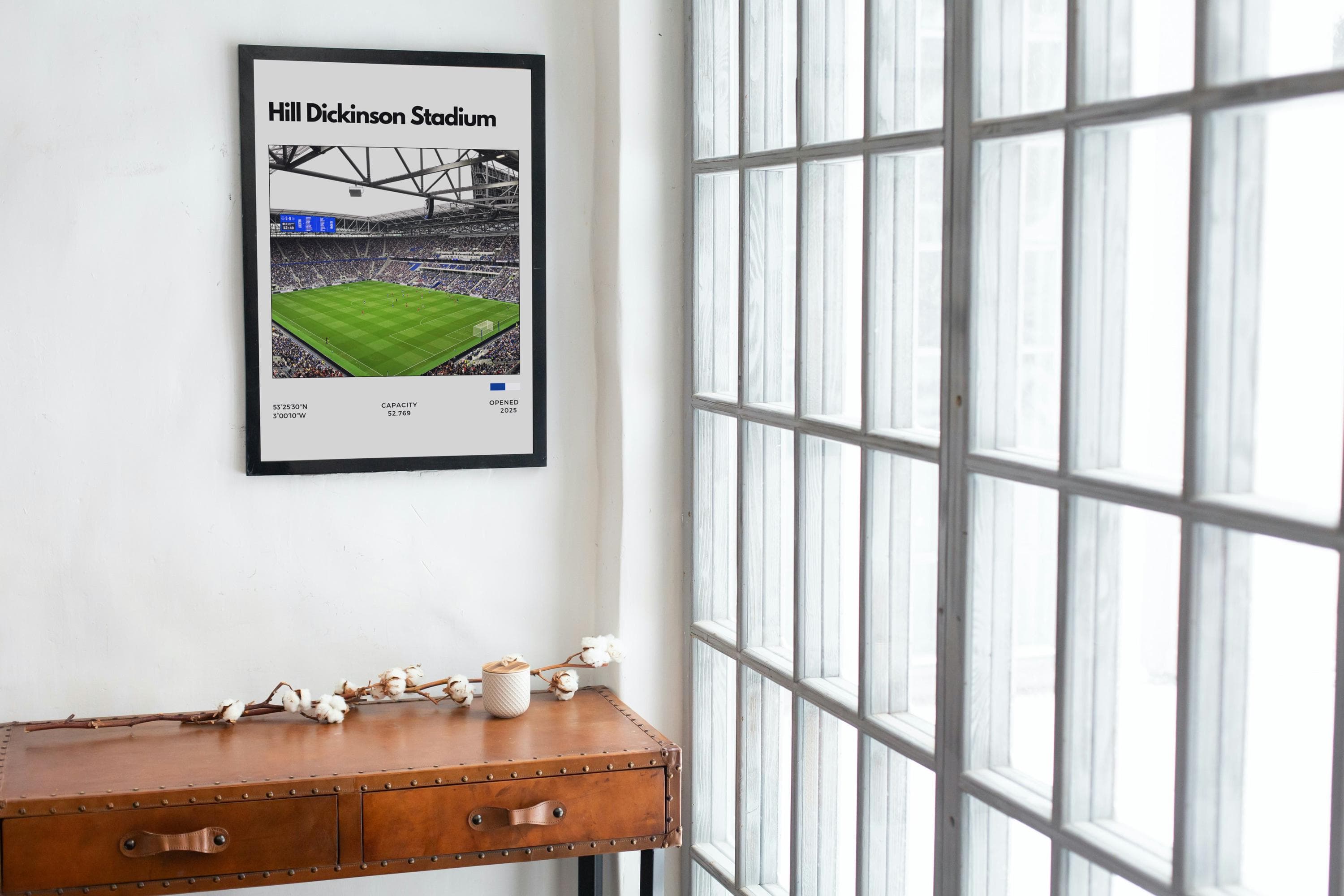 Hill Dickinson Stadium Poster | Everton Football Club Stadium Print thumbnail 3