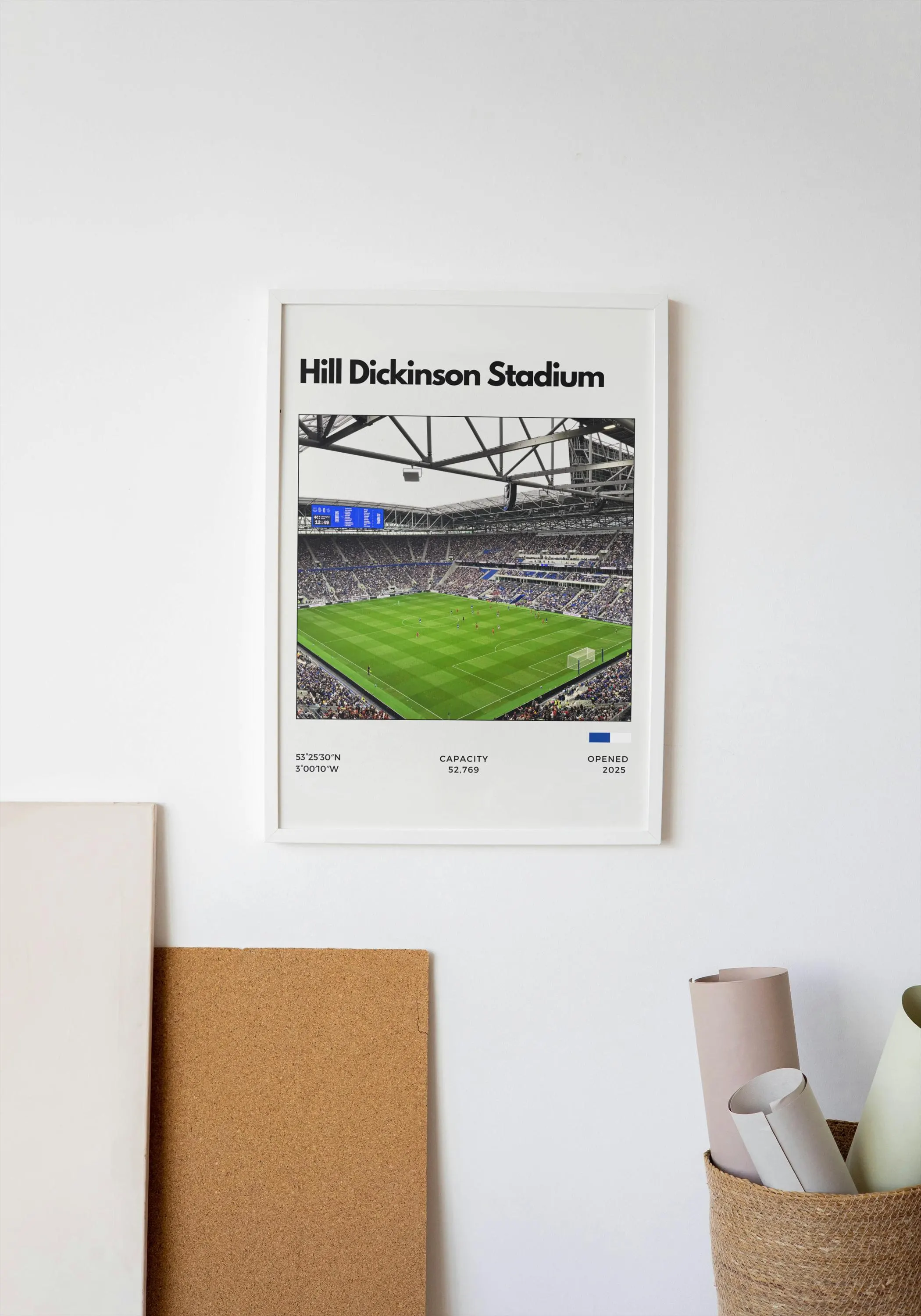 Hill Dickinson Stadium Poster | Everton Football Club Stadium Print thumbnail 5