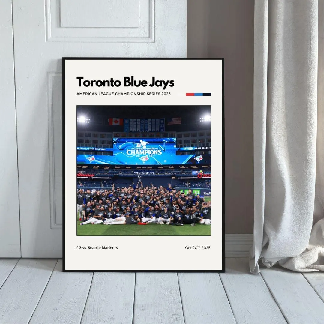 Toronto Blue Jays ALCS Champions 2025 Poster thumbnail 5