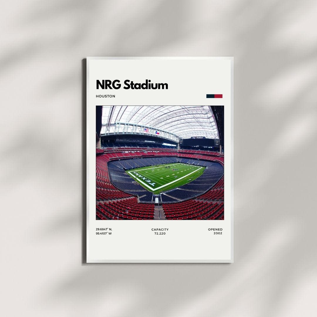 NRG Stadium Poster | Houston Texans Stadium Print thumbnail 4