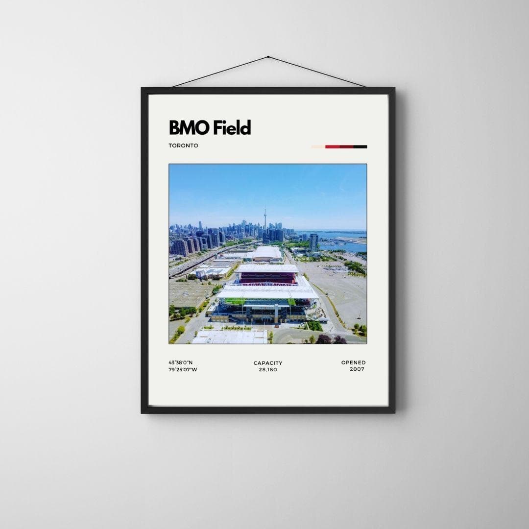 BMO Field Toronto Stadium Poster | Toronto FC Wall Art | Canadian Soccer Print thumbnail 3