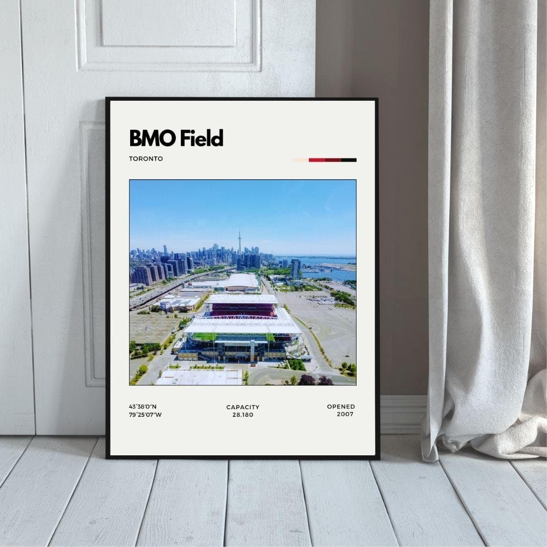 BMO Field Toronto Stadium Poster | Toronto FC Wall Art | Canadian Soccer Print thumbnail 5
