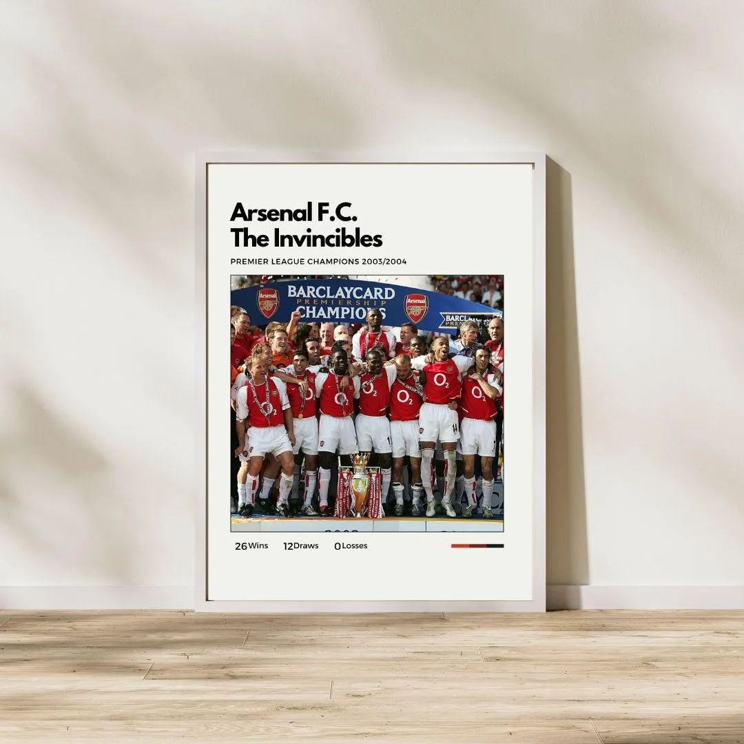 Arsenal The Invincibles Poster